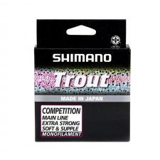 Леска SHIMANO Trout Competition Mono 150 м красная 0,12 мм