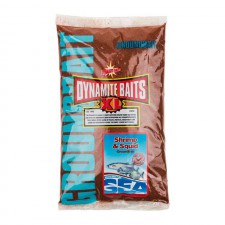 Прикормка DYNAMITE BAITS Sea Groundbait Shrimp & Squid 1 кг